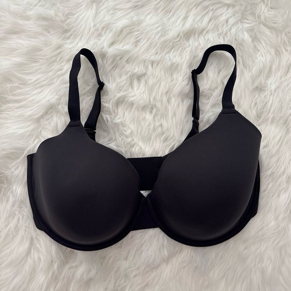 Skims Fits Everybody T-shirt Bra Onyx Size 38H